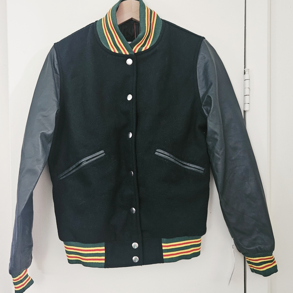 Green Varsity Jacket